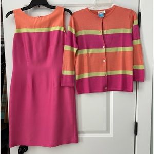 Talbots dress & matching sweater size 4
